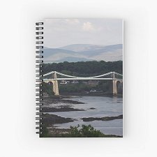 Menai Bridge Spiral Bound Notebook